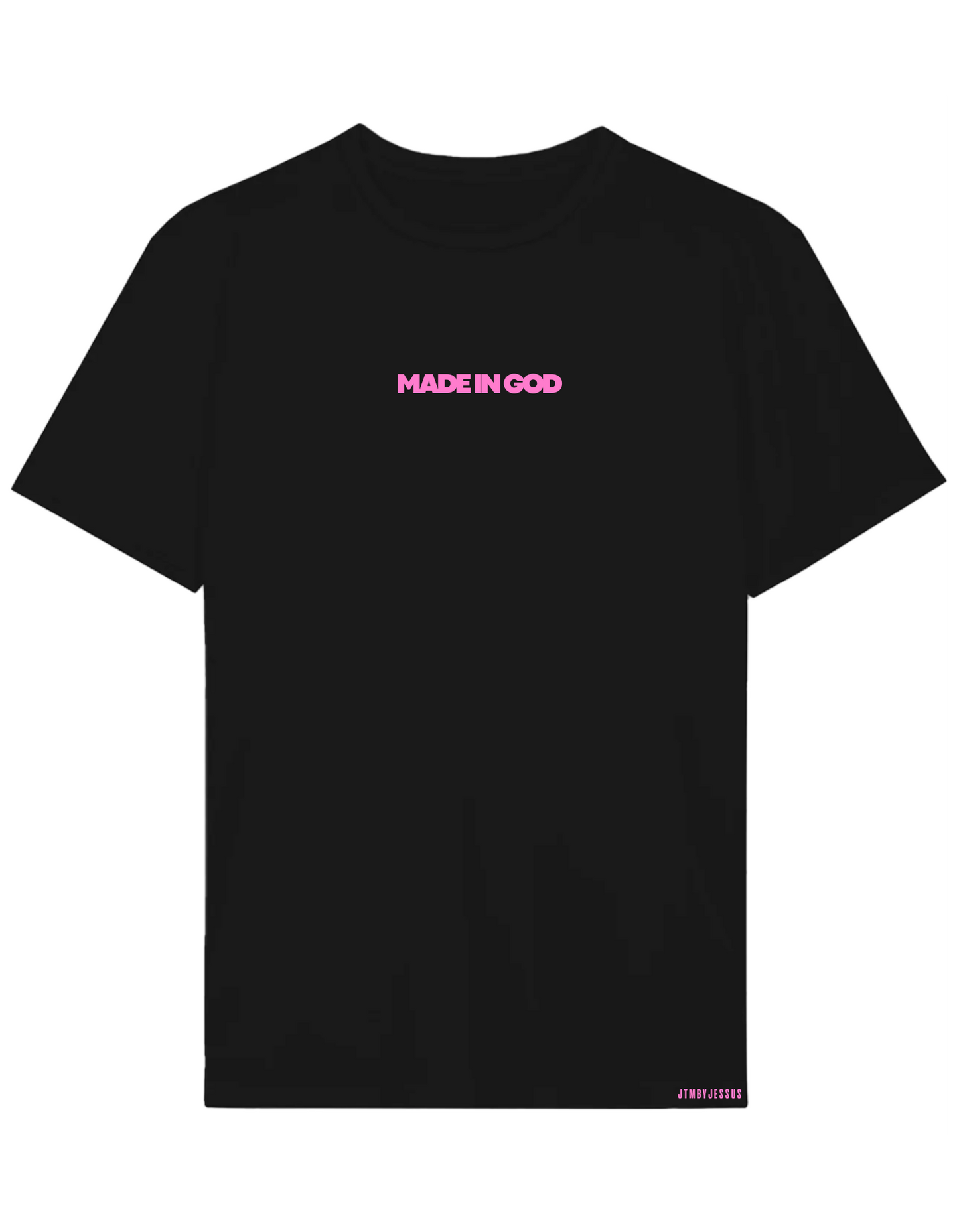 T-shirt  Made in God NOIR