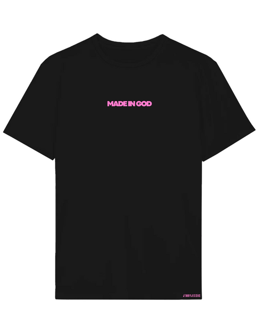 T-shirt  Made in God NOIR